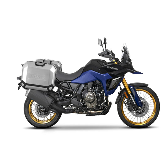 4P System Fixation Latérale Suzuki V - strom 800 SE/DE/TECH - LE PRATIQUE DU MOTARD