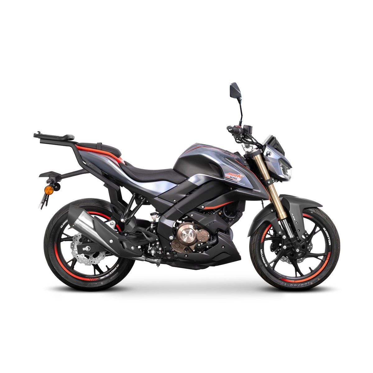 Fixation pour Top Case Qj Motor Srk 125S - LE PRATIQUE DU MOTARD