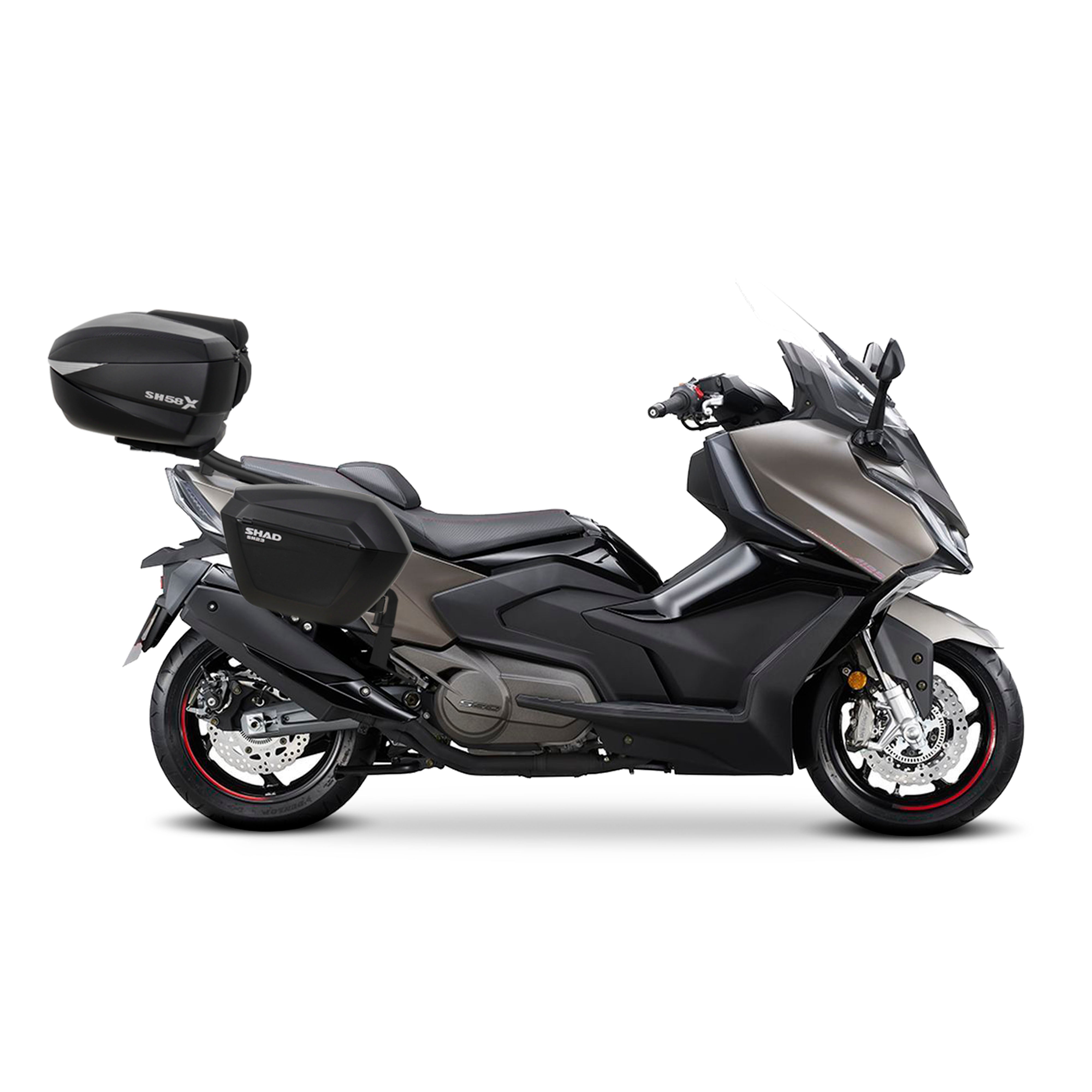 Fixation pour Top Case Kymco Ak 550 Premium - LE PRATIQUE DU MOTARD