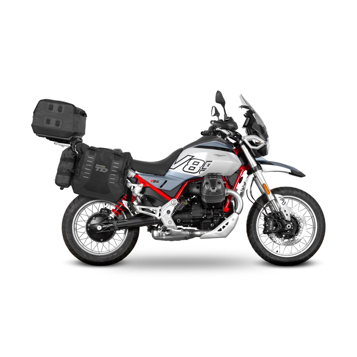 Fixation pour Top Case Moto Guzzi V85 Tt / V85 Tt Travel - LE PRATIQUE DU MOTARD