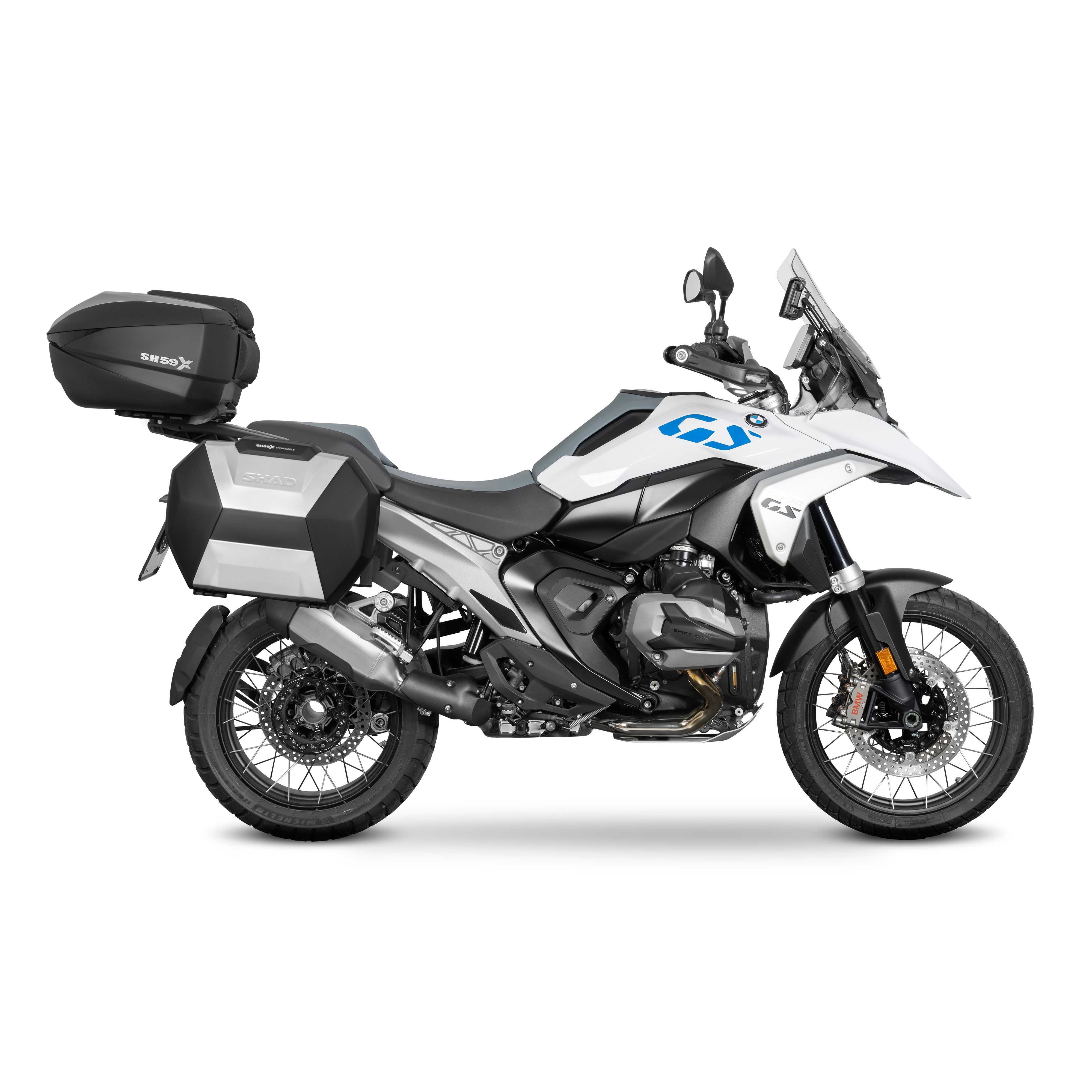 3P System Fixation Latérale BMW R1300gs - LE PRATIQUE DU MOTARD