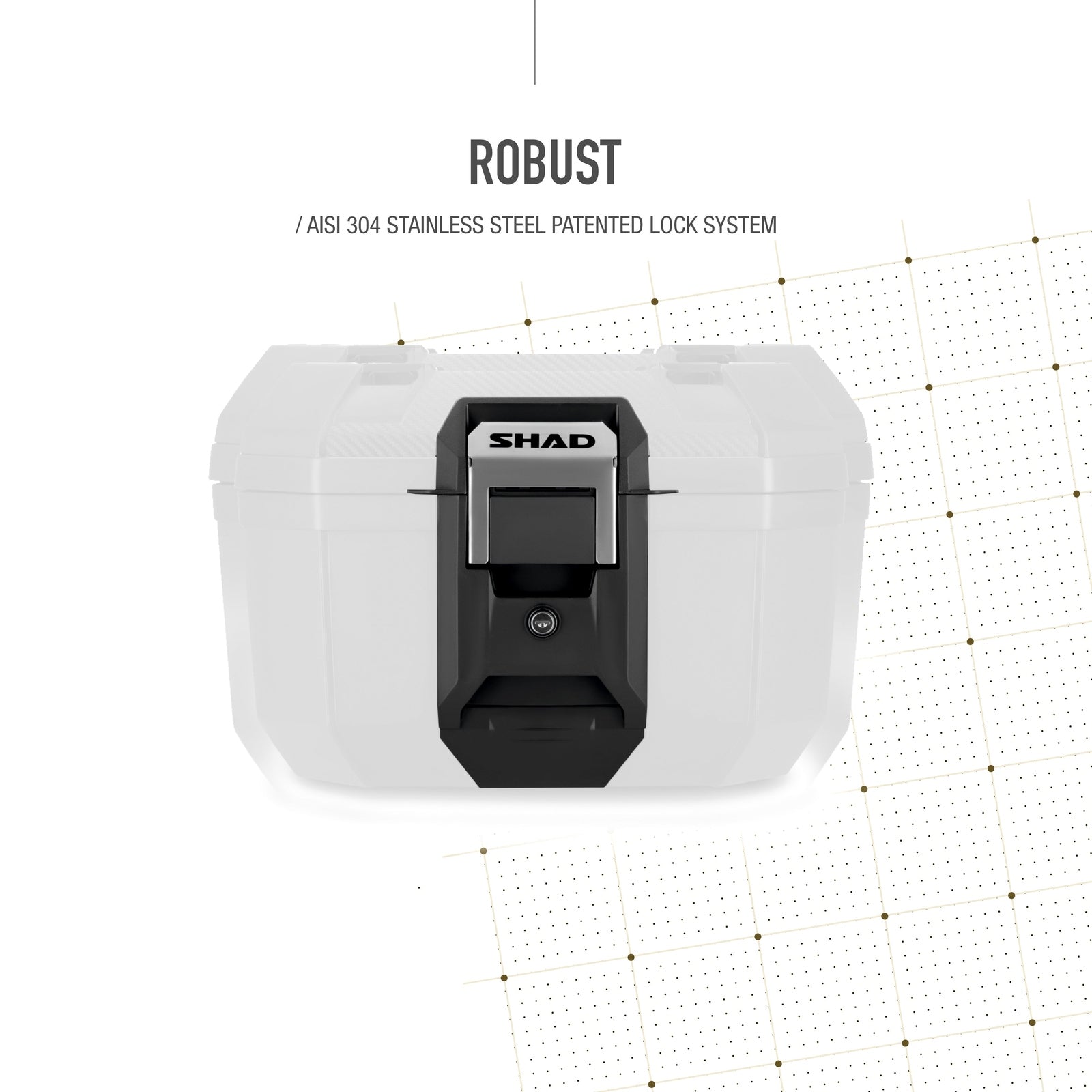 Top Case SHAD TR41 Terra Aluminium — Top Case Adventure Alu Poli 41L - LE PRATIQUE DU MOTARD