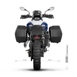 3P System Fixation Latérale BMW F900gs - LE PRATIQUE DU MOTARD