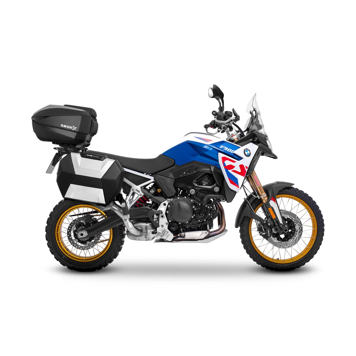 3P System Fixation Latérale BMW F900gs - LE PRATIQUE DU MOTARD
