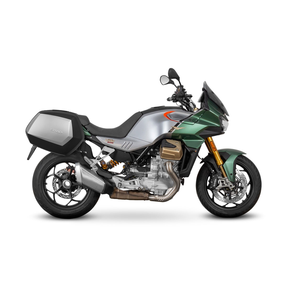 3P System Fixation Latérale Moto Guzzi V100 Mandello - LE PRATIQUE DU MOTARD