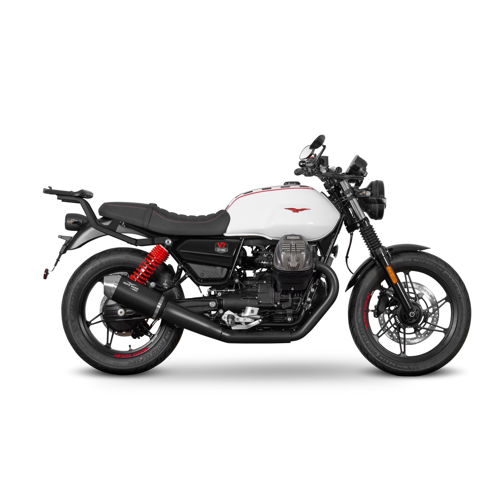 Fixation pour Top Case Moto Guzzi V7 Special / V7 Stone / V7 Stone Corsa / V7 Special Edition / V7 Stone Ten - LE PRATIQUE DU MOTARD