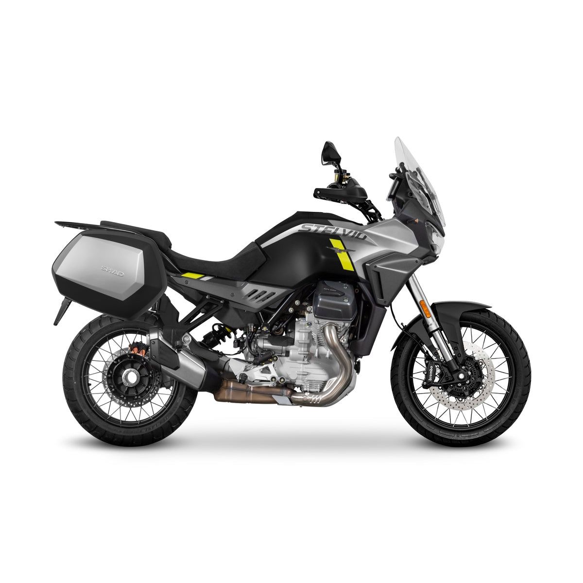 3P System Fixation Latérale Moto Guzzi Stelvio 1000 - LE PRATIQUE DU MOTARD