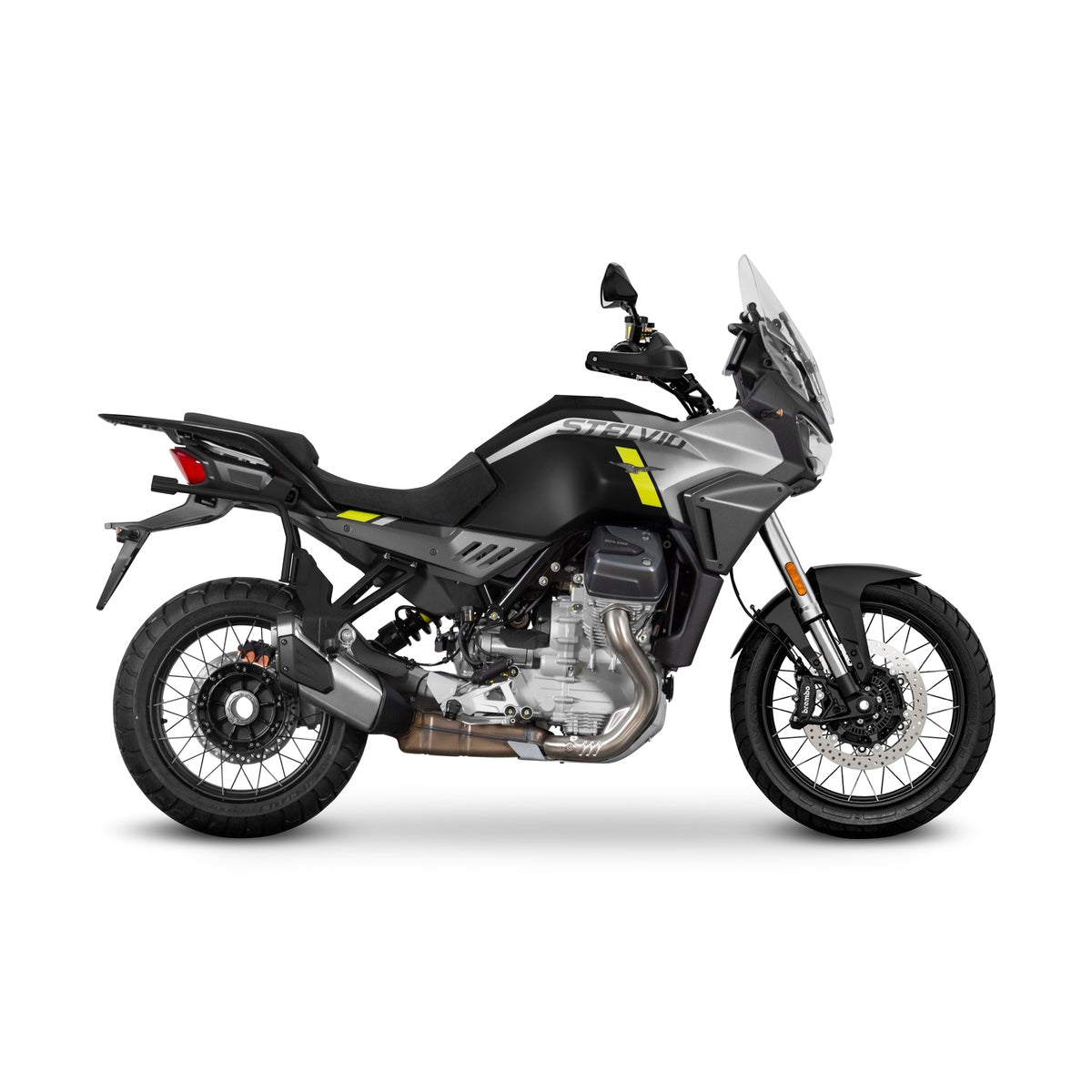 3P System Fixation Latérale Moto Guzzi Stelvio 1000 - LE PRATIQUE DU MOTARD