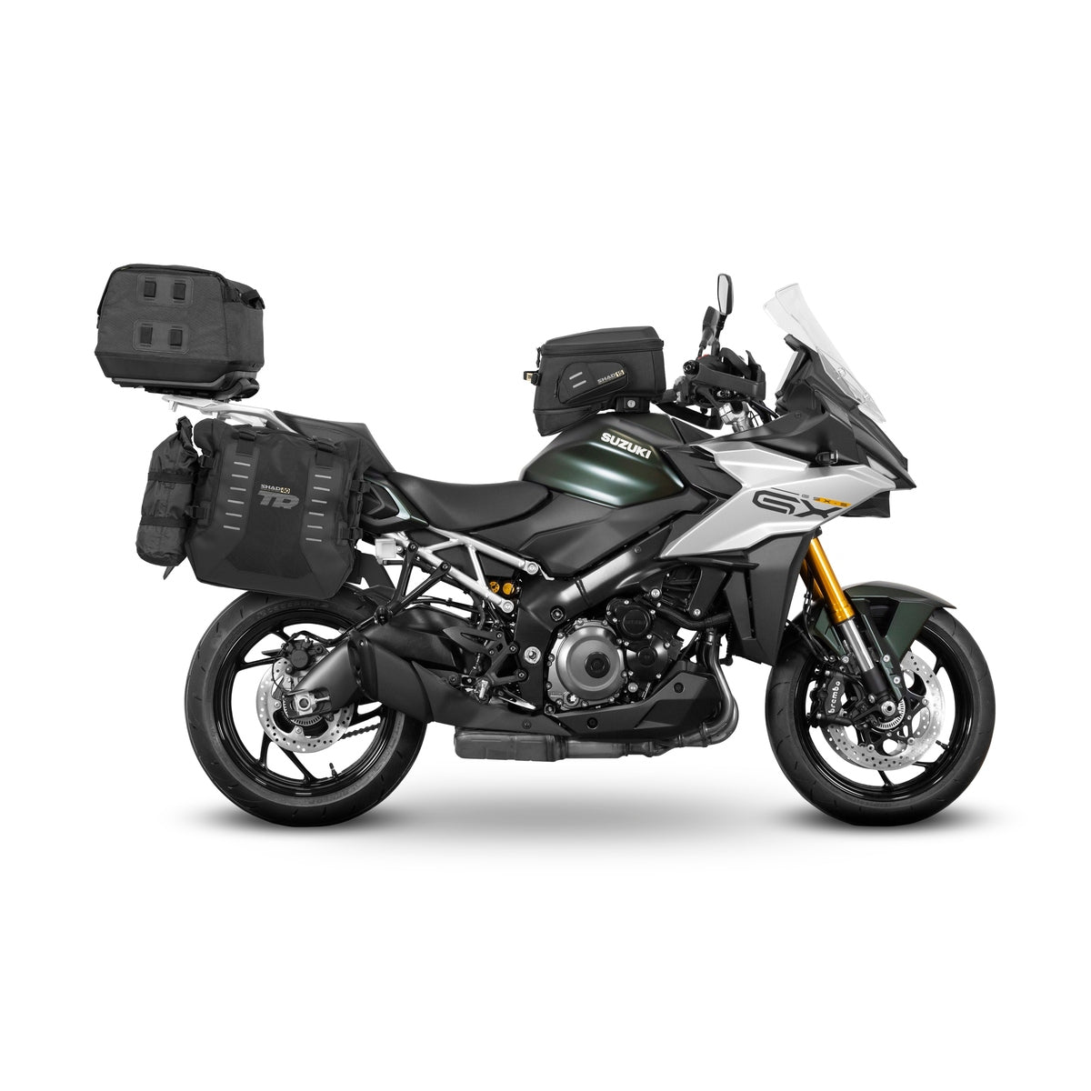 3P System Fixation Latérale Suzuki Gsx - s1000gx - LE PRATIQUE DU MOTARD