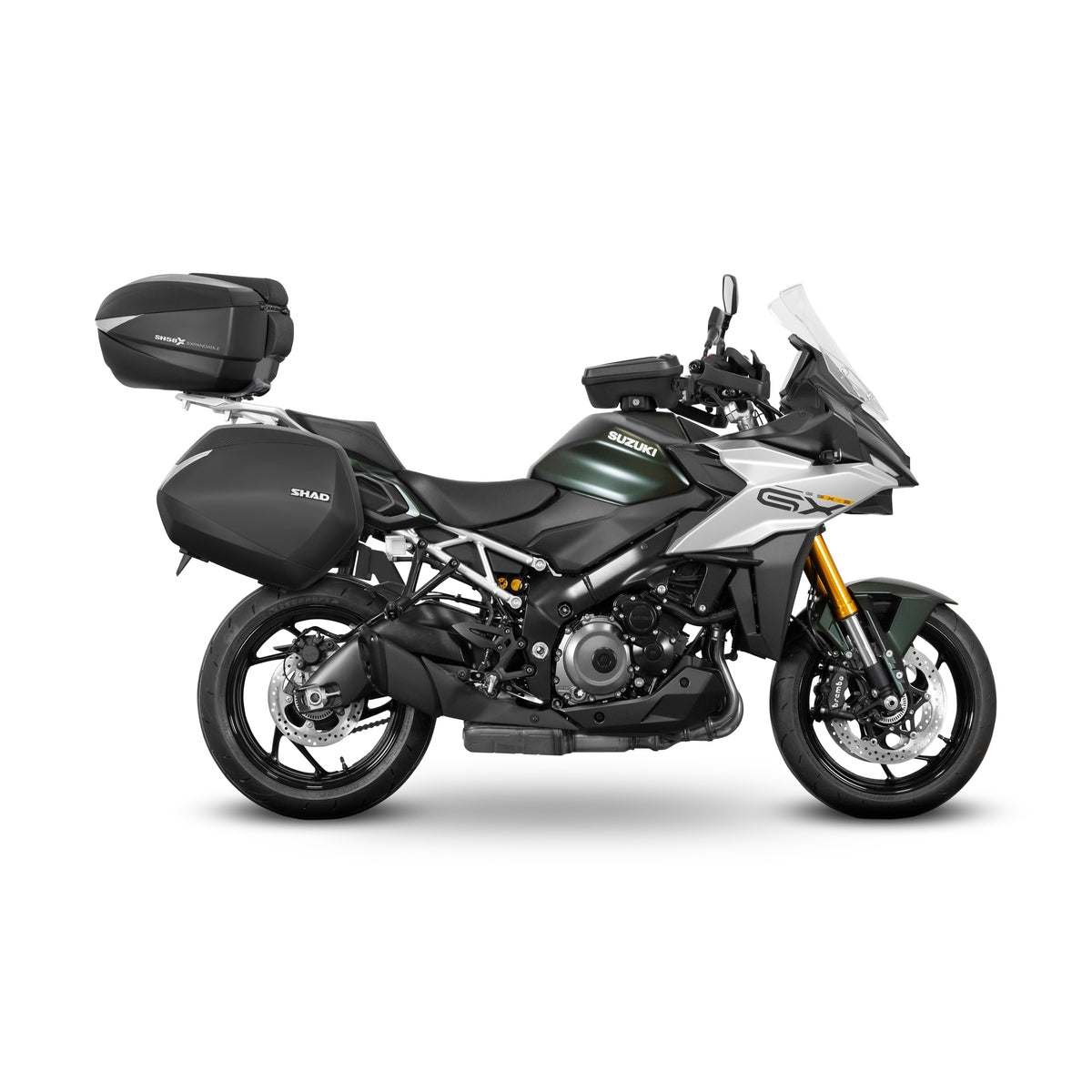 3P System Fixation Latérale Suzuki Gsx - s1000gx - LE PRATIQUE DU MOTARD