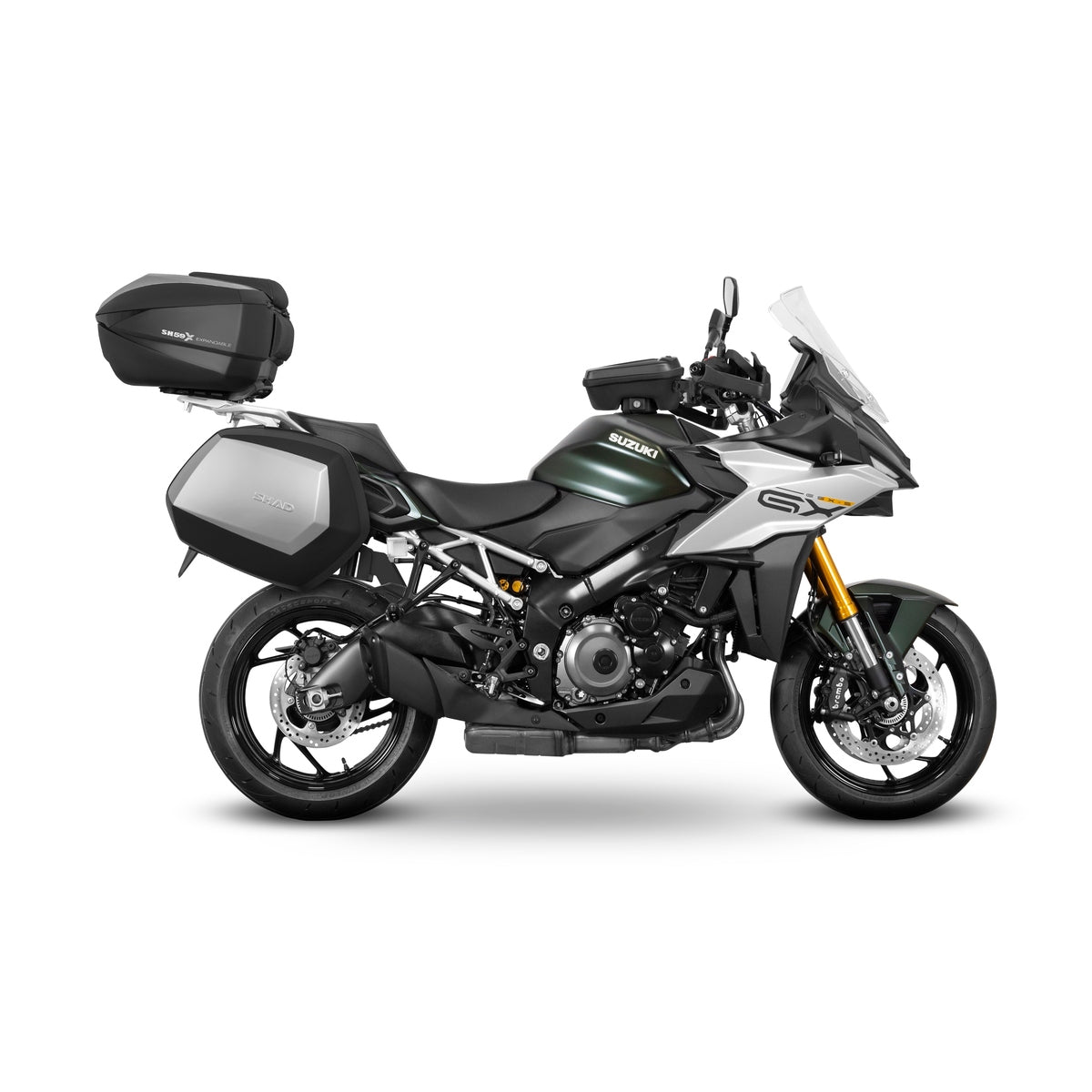3P System Fixation Latérale Suzuki Gsx - s1000gx - LE PRATIQUE DU MOTARD