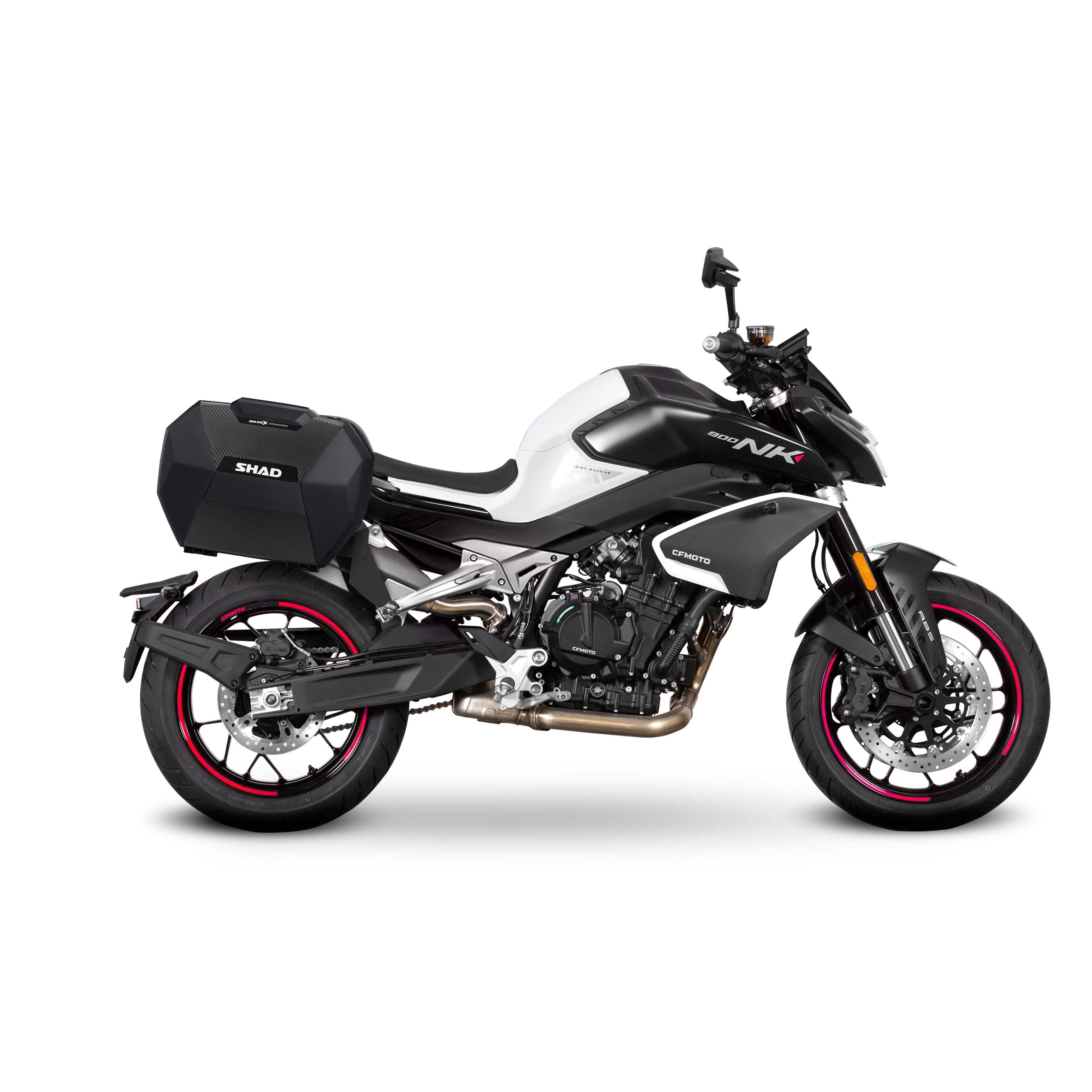 3P System Fixation Latérale Cf Moto 800 NK/SPORT/ADVANCED - LE PRATIQUE DU MOTARD