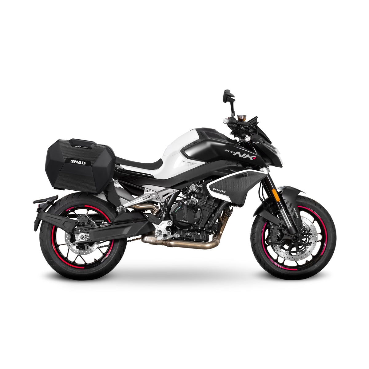3P System Fixation Latérale Cf Moto 800 NK/SPORT/ADVANCED - LE PRATIQUE DU MOTARD