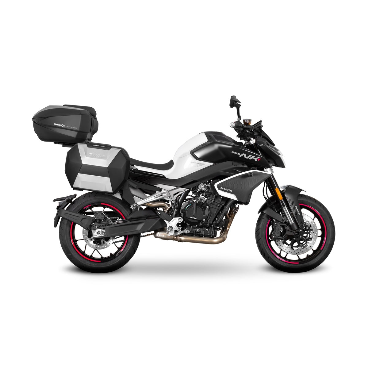 3P System Fixation Latérale Cf Moto 800 NK/SPORT/ADVANCED - LE PRATIQUE DU MOTARD