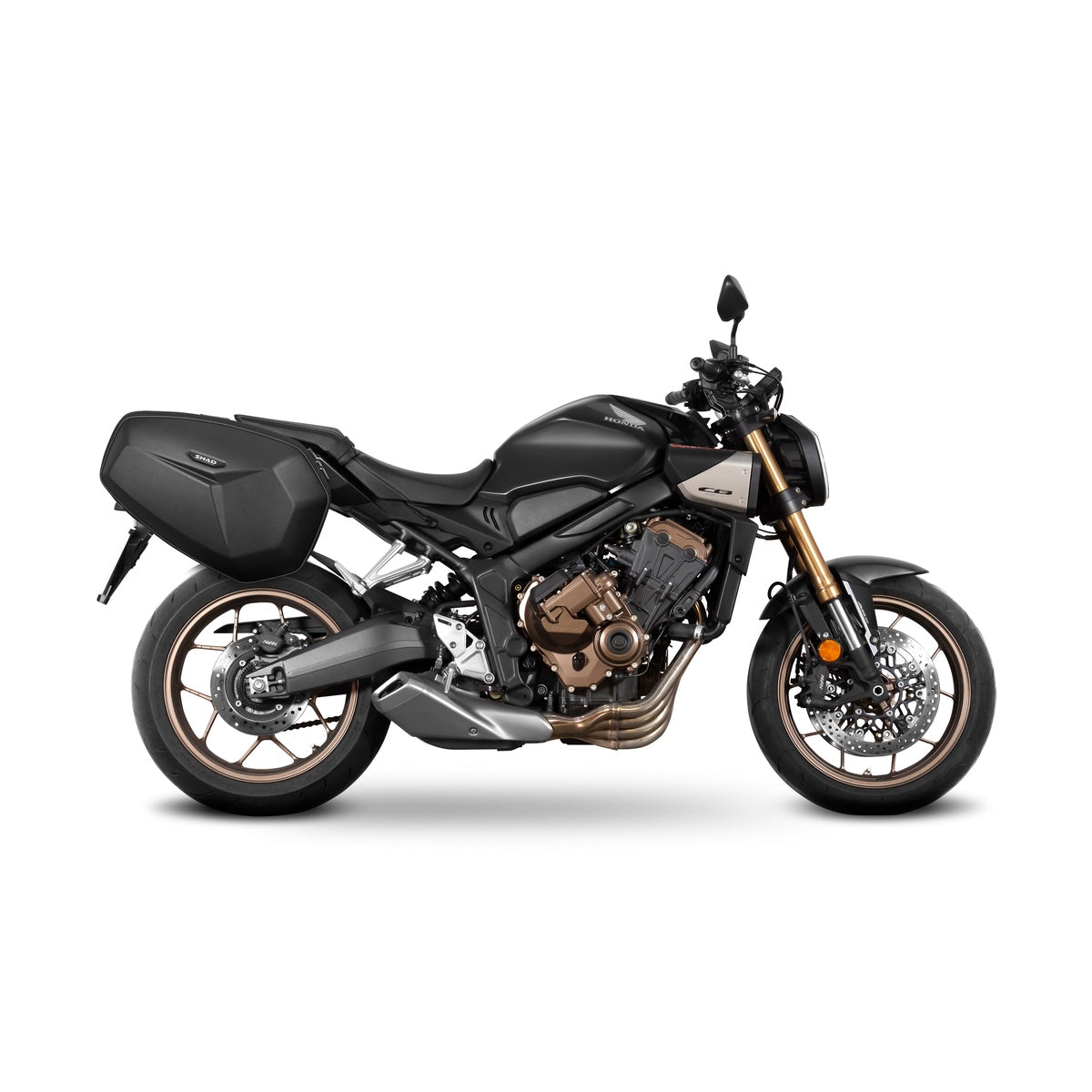 Fixation SR pour Sacoches Honda CB650R/CBR650R - LE PRATIQUE DU MOTARD