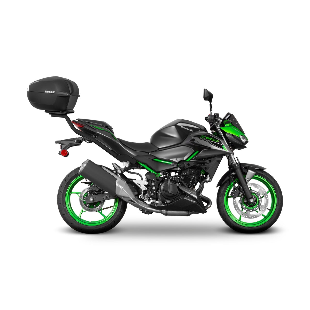 Fixation pour Top Case Kawasaki Z500 - LE PRATIQUE DU MOTARD