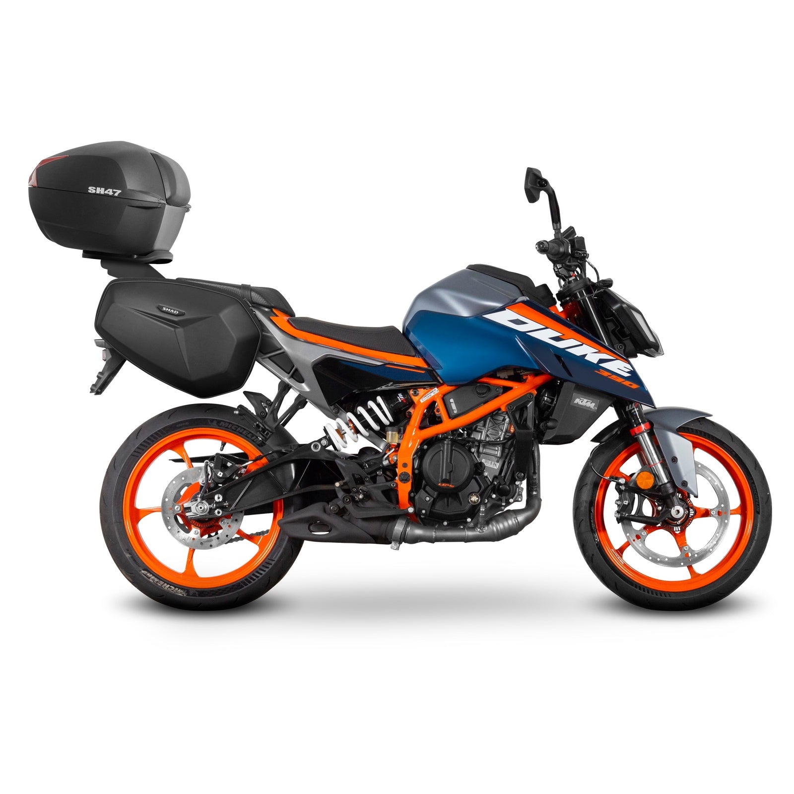 Fixation SR pour Sacoches KTM Duke 125/390 - LE PRATIQUE DU MOTARD