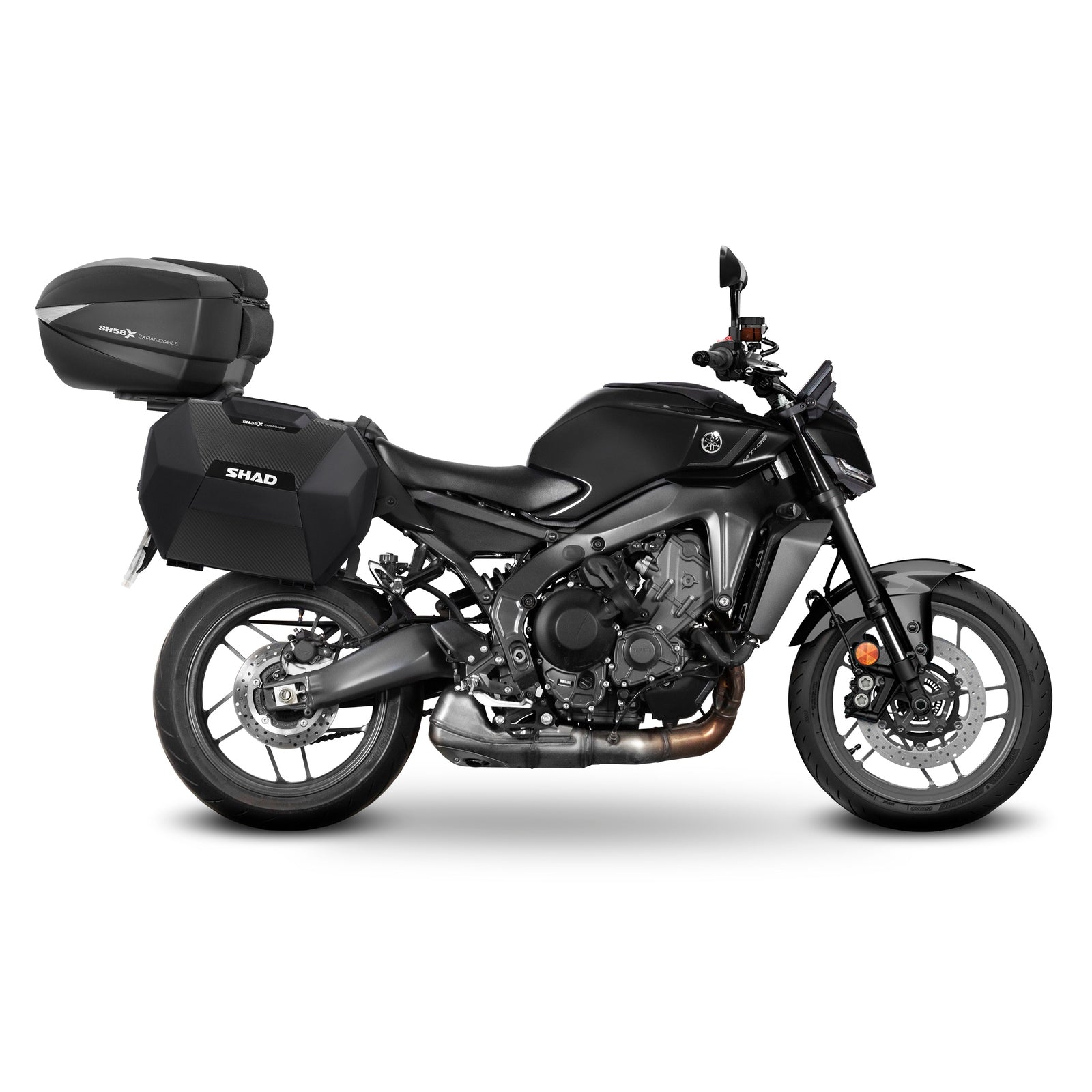 Fixation pour Top Case Yamaha MT09 - LE PRATIQUE DU MOTARD