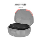 Top Case SHAD SH51 Carbon — Top Case Moto 51L Grand Volume Carbone - LE PRATIQUE DU MOTARD