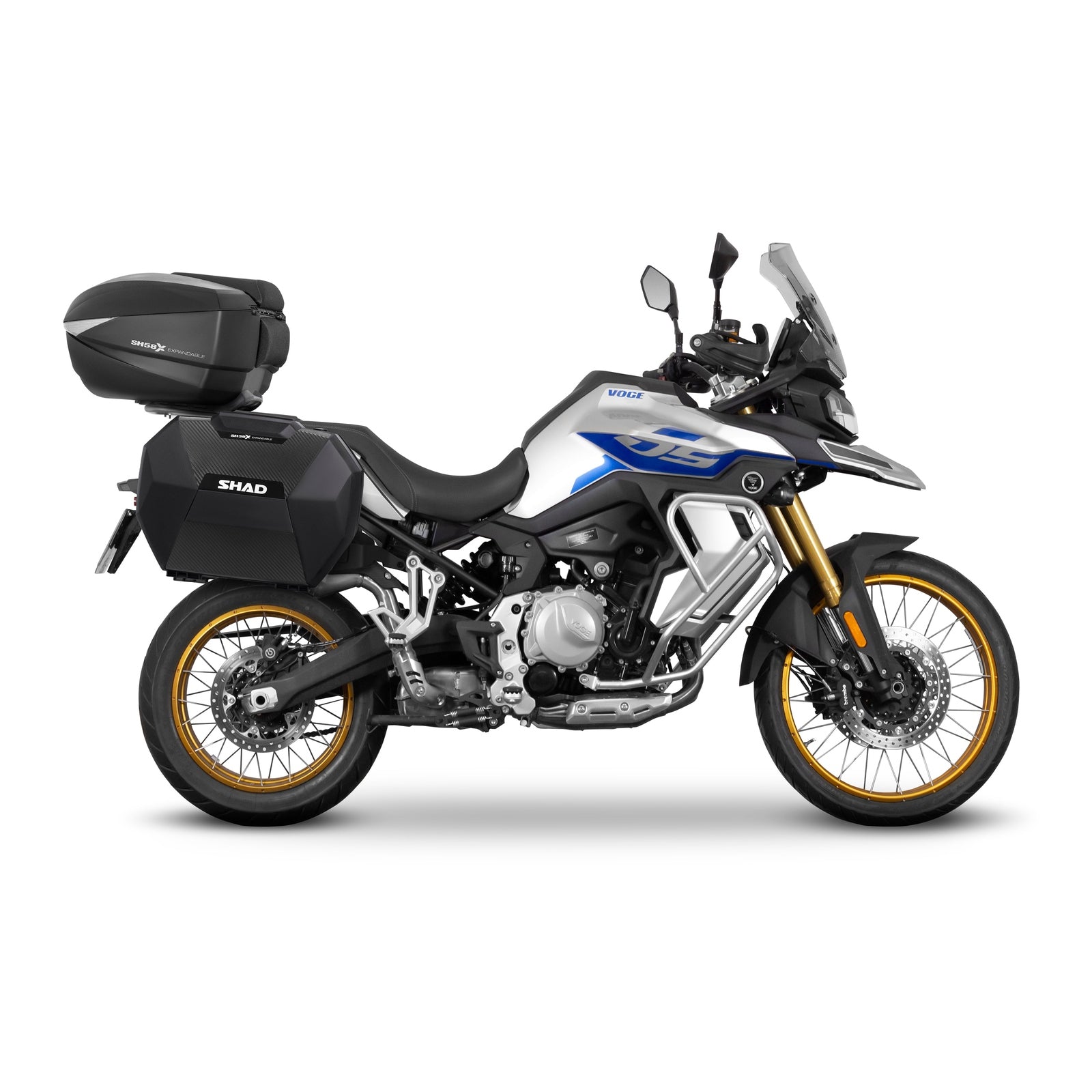 3P System Fixation Latérale Voge 900 Dsx / Black Knight - LE PRATIQUE DU MOTARD