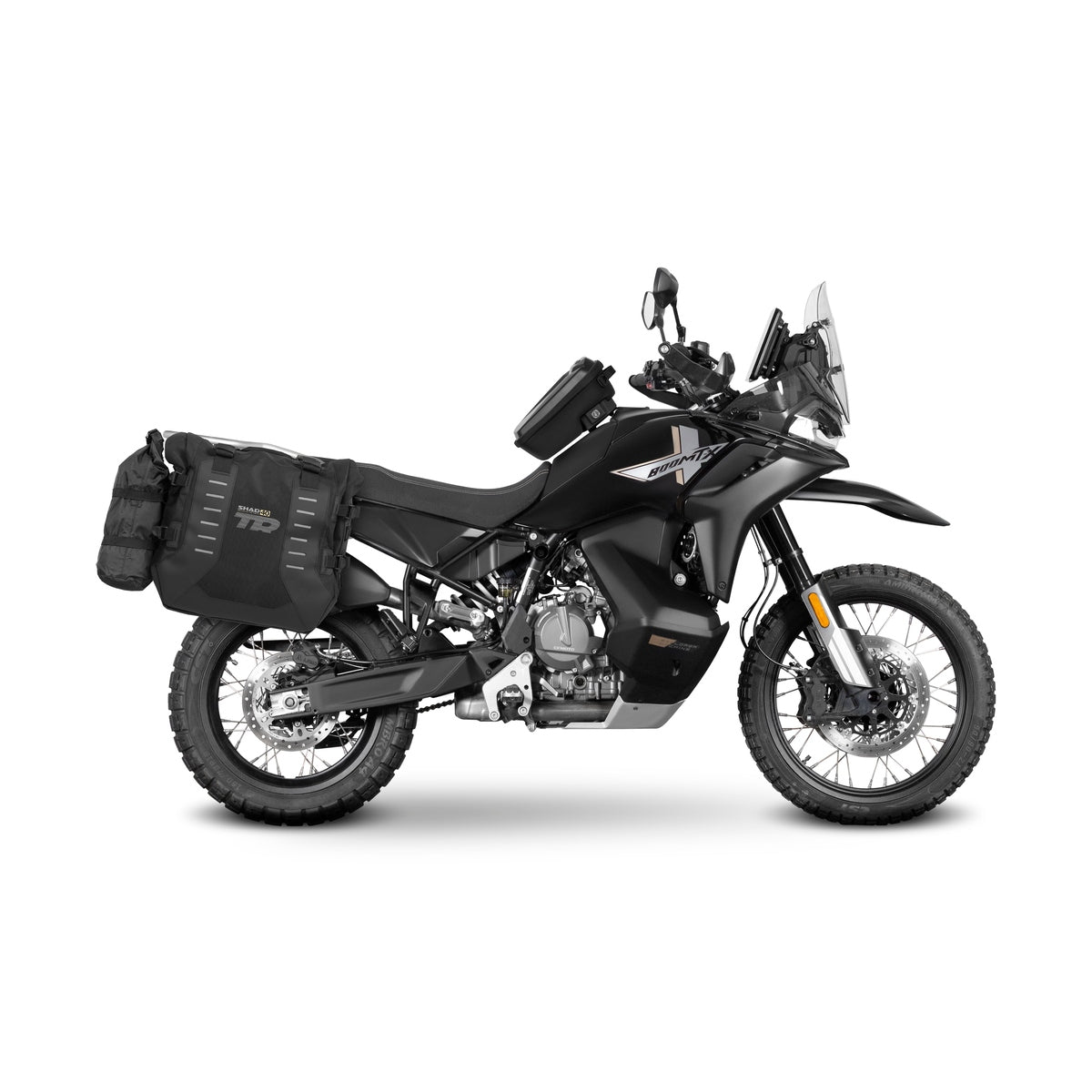 4P System Fixation Latérale Cf Moto 800 Mtx - LE PRATIQUE DU MOTARD