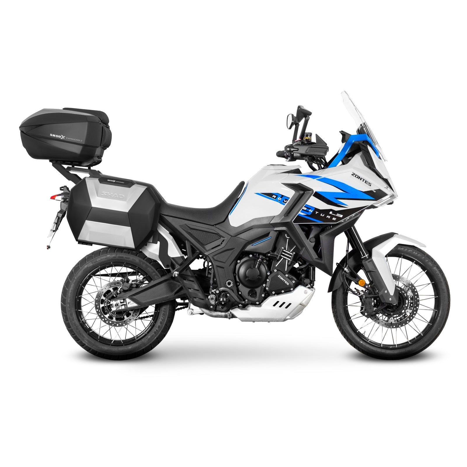 Fixation pour Top Case Zontes F703 - LE PRATIQUE DU MOTARD