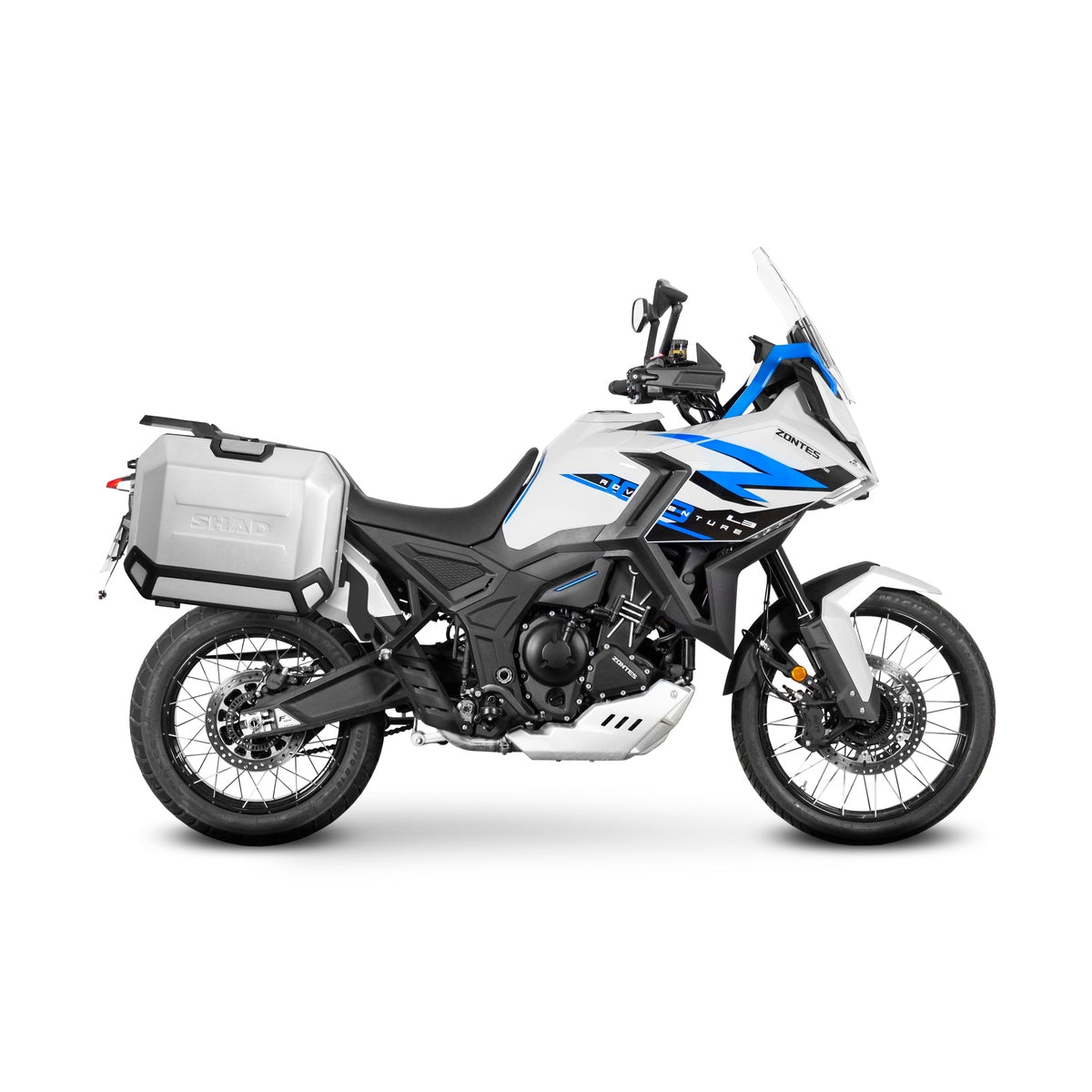 4P System Fixation Latérale Zontes F703 - LE PRATIQUE DU MOTARD