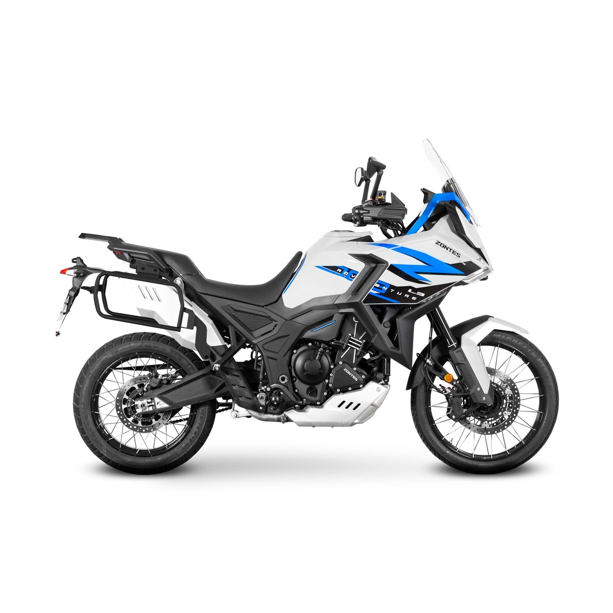 4P System Fixation Latérale Zontes F703 - LE PRATIQUE DU MOTARD