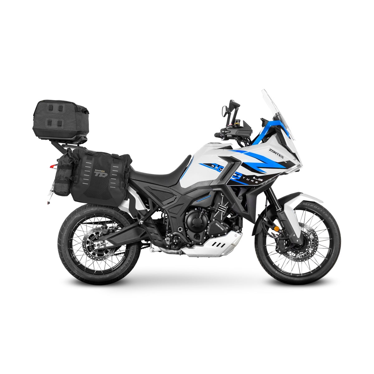 4P System Fixation Latérale Zontes F703 - LE PRATIQUE DU MOTARD