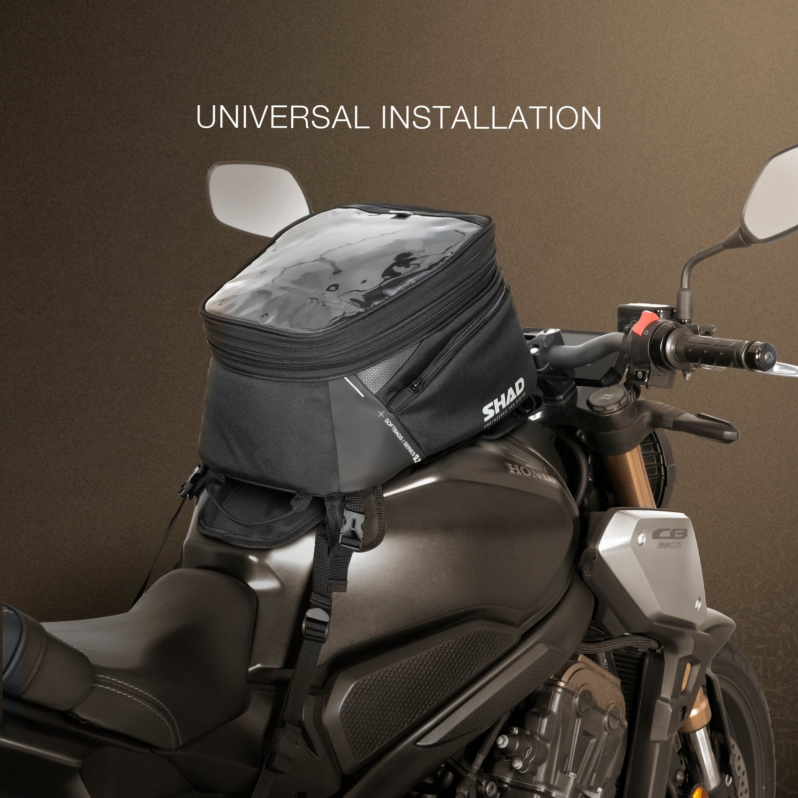 Sacoche de Réservoir SHAD SL20 — Grande Sacoche Moto 20L - LE PRATIQUE DU MOTARD