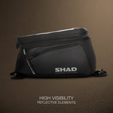 Sacoche de Réservoir SHAD SL20 — Grande Sacoche Moto 20L - LE PRATIQUE DU MOTARD