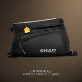 Sacoche de Réservoir SHAD SL20 — Grande Sacoche Moto 20L - LE PRATIQUE DU MOTARD