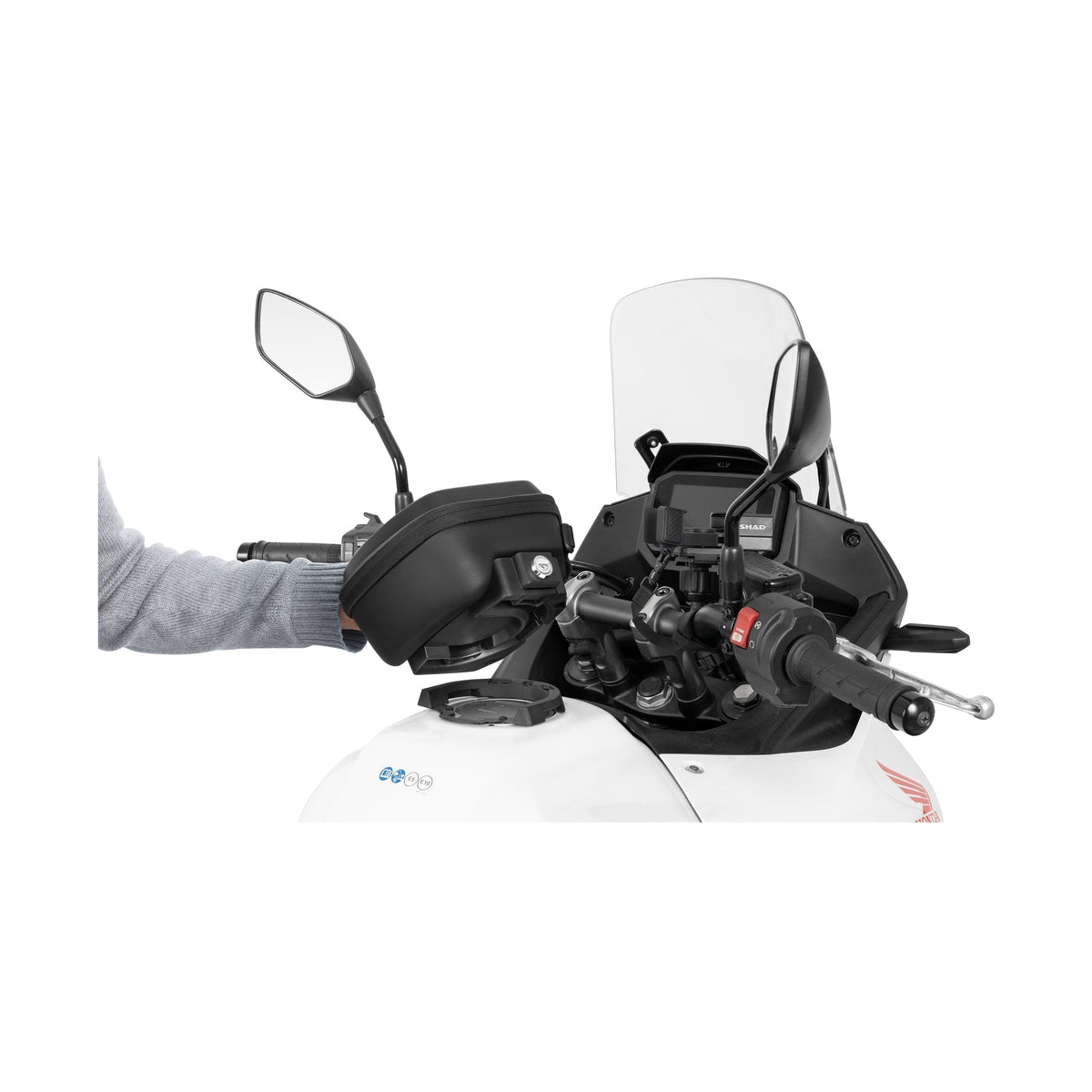 Fixation de Sacoche de Réservoir Click System Bajaj Pulsar Ns 125/PULSAR Dominar 400/PULSAR 400 - LE PRATIQUE DU MOTARD