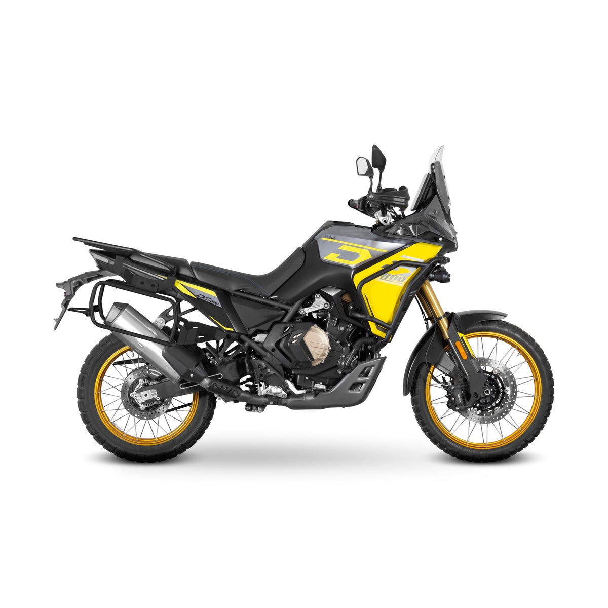 4P System Fixation Latérale Voge DS800 Rally - LE PRATIQUE DU MOTARD