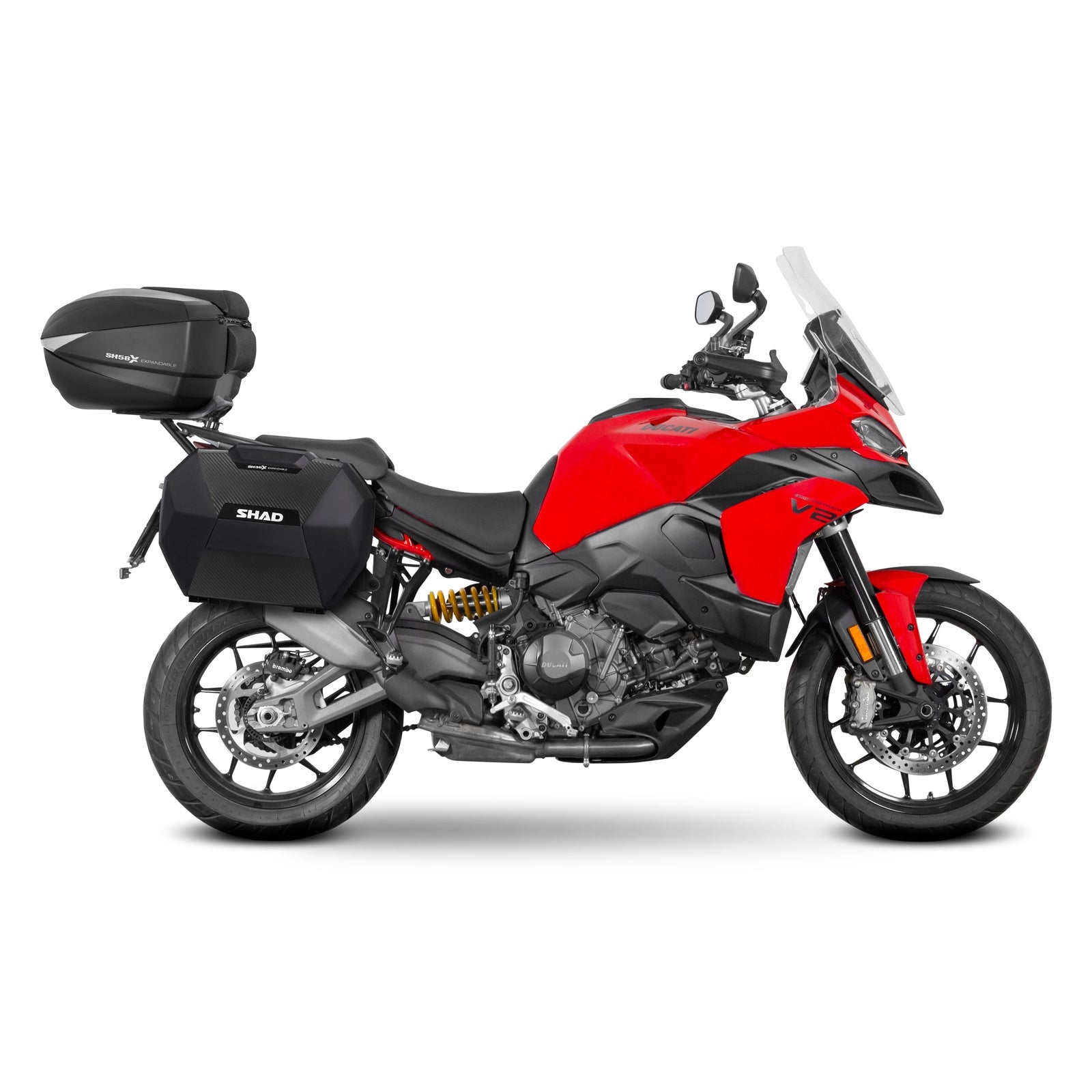 Fixation pour Top Case Ducati Multistrada V2 - LE PRATIQUE DU MOTARD