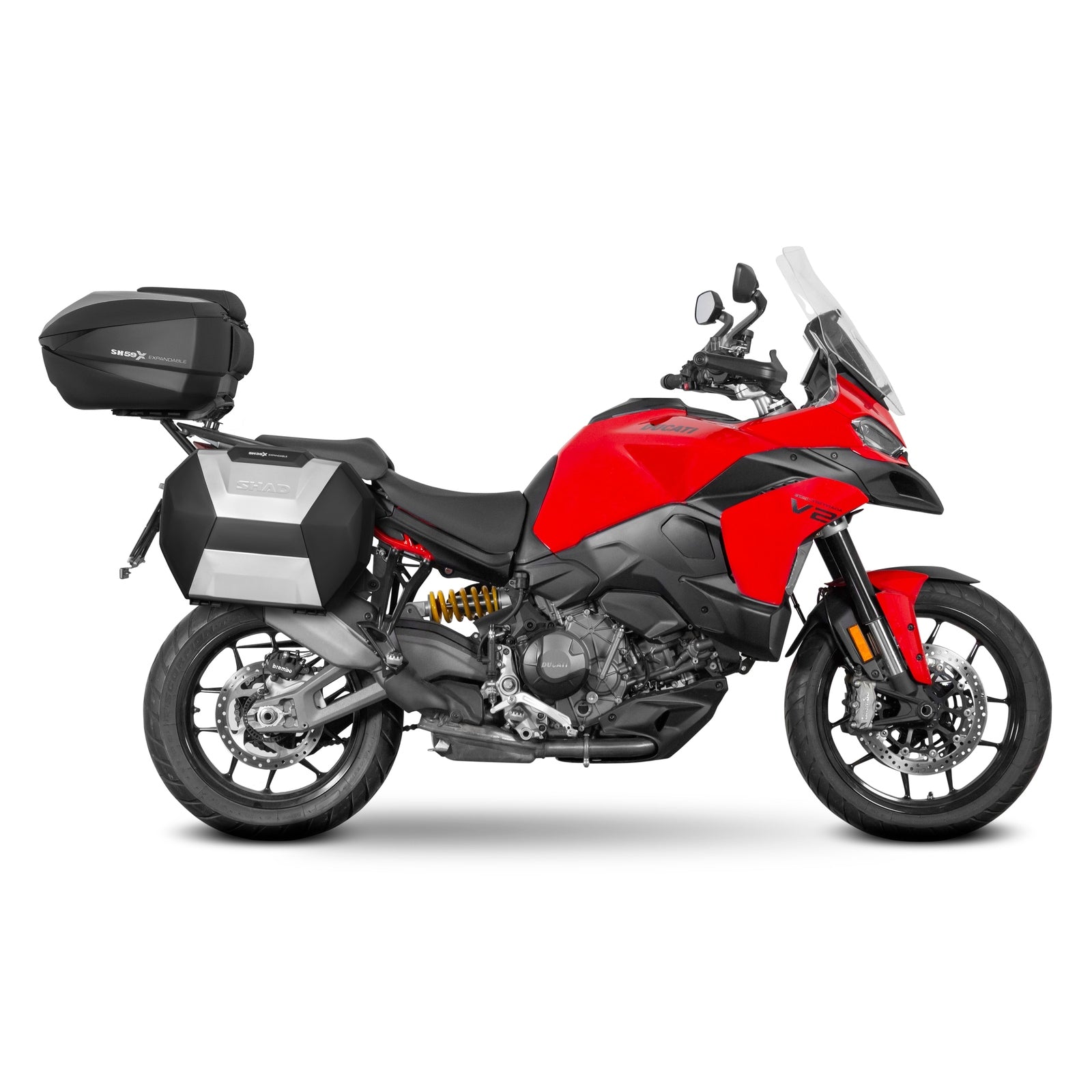 Fixation pour Top Case Ducati Multistrada V2 - LE PRATIQUE DU MOTARD