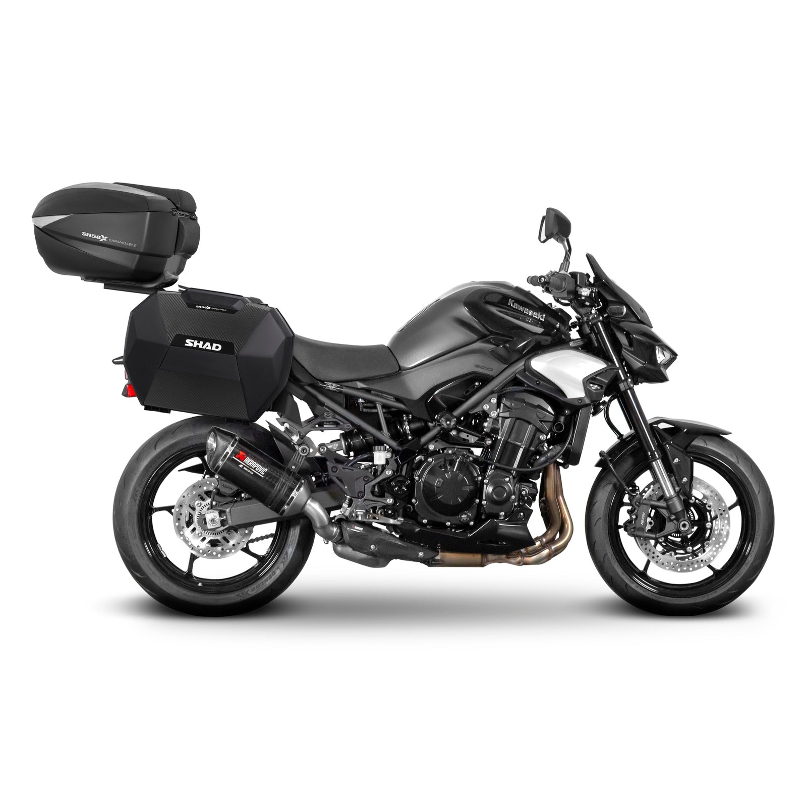 3P System Fixation Latérale Kawasaki Z900 - LE PRATIQUE DU MOTARD