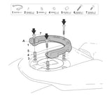 Fixation de Sacoche de Réservoir Click System Yamaha Tracer 9 / Gt - LE PRATIQUE DU MOTARD