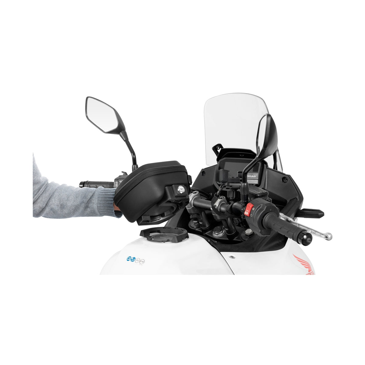 Fixation de Sacoche de Réservoir Click System Yamaha Tracer 9 / Gt - LE PRATIQUE DU MOTARD