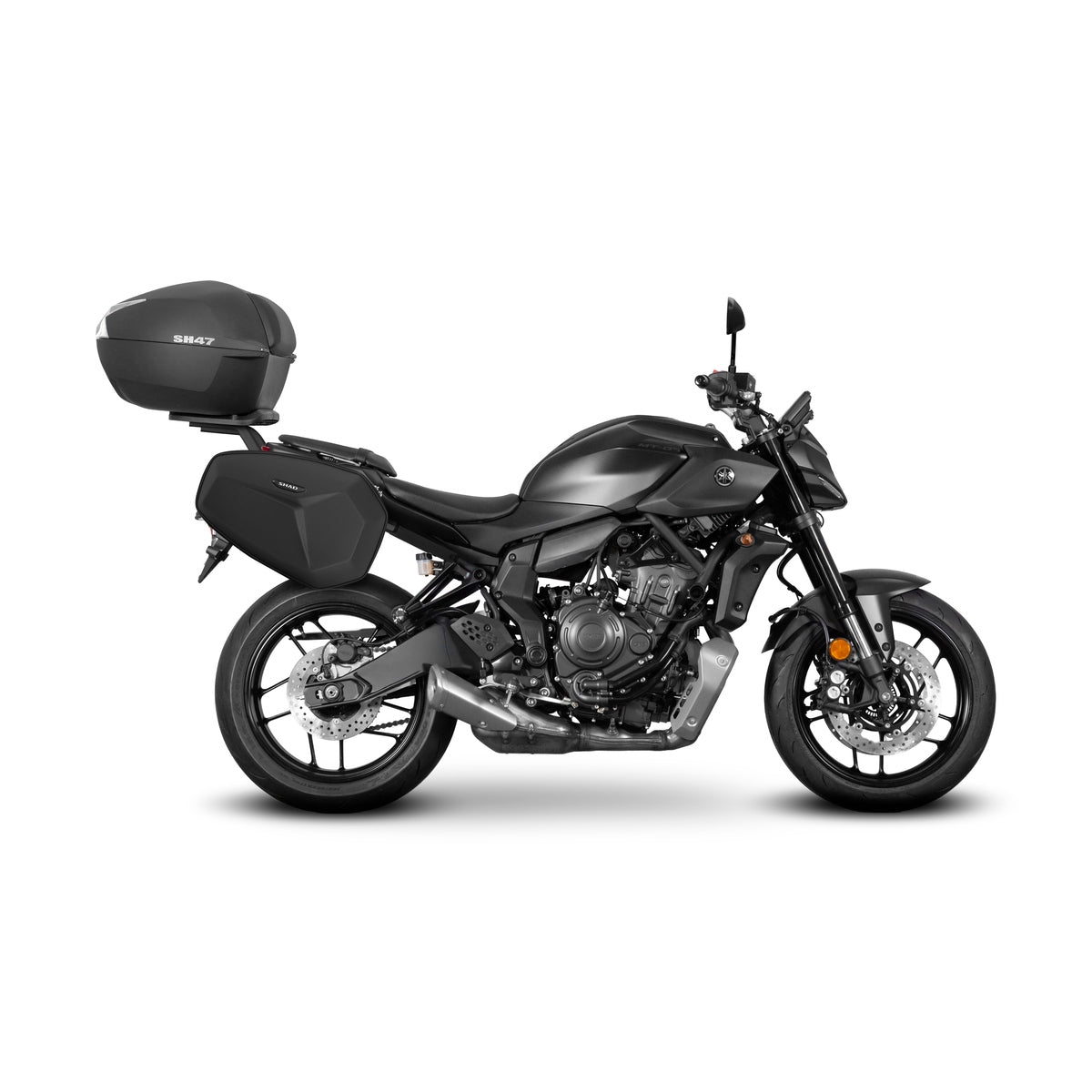 Fixation SR pour Sacoches Yamaha MT07 - LE PRATIQUE DU MOTARD