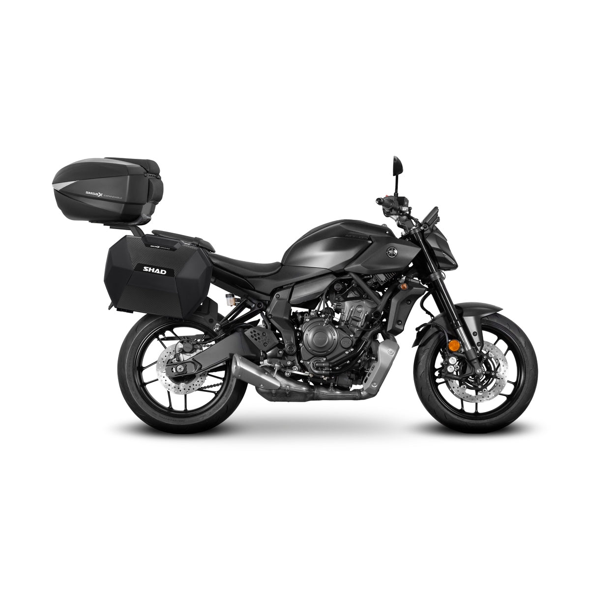 3P System Fixation Latérale Yamaha MT07 - LE PRATIQUE DU MOTARD