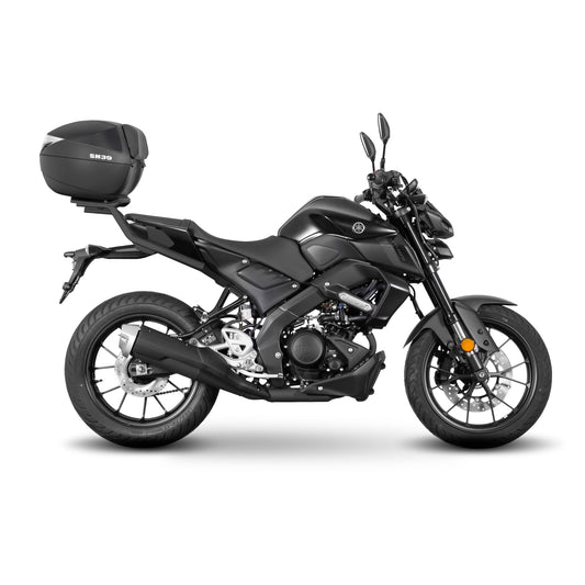 Fixation pour Top Case Yamaha MT125 - LE PRATIQUE DU MOTARD