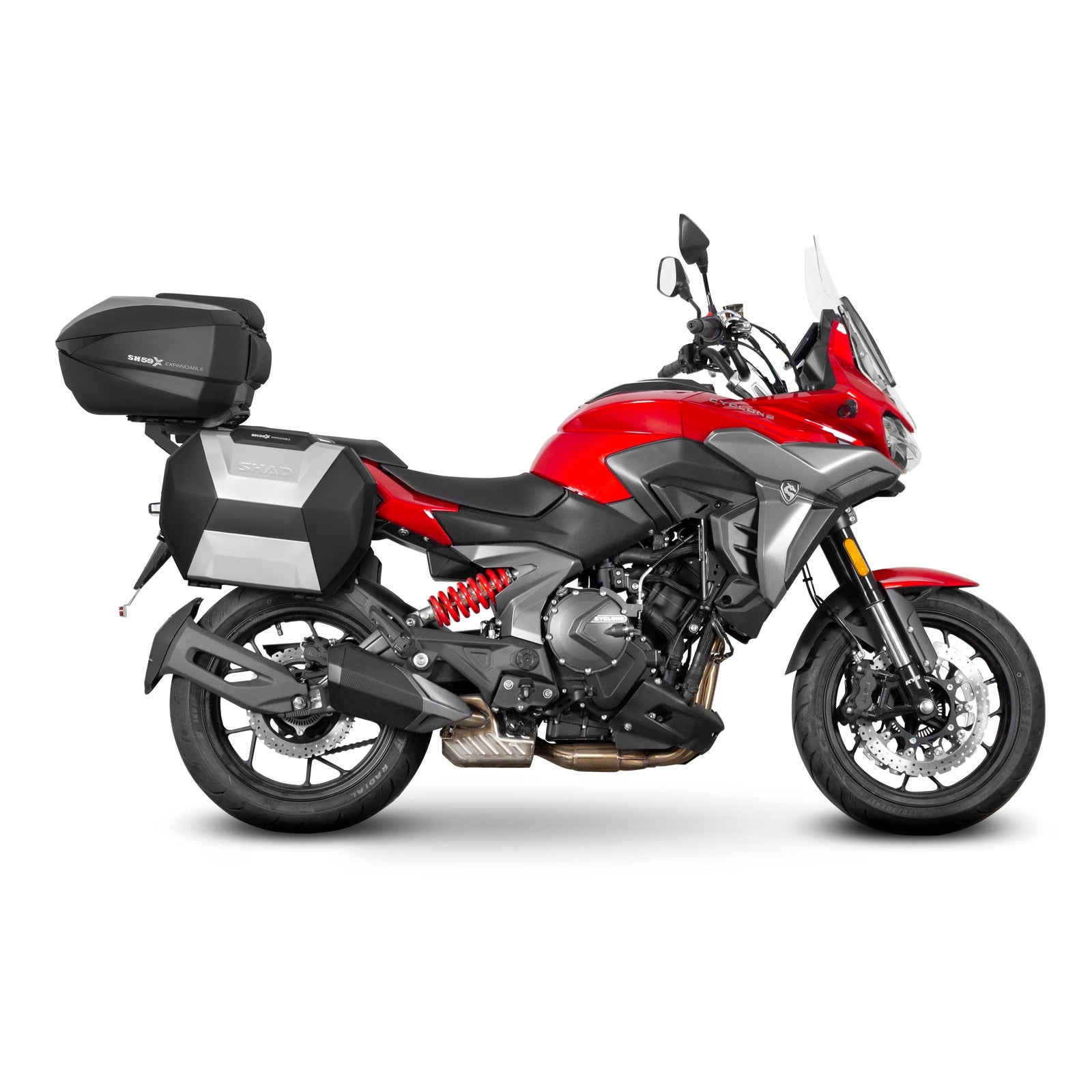 3P System Fixation Latérale Cyclone RX6/RX 650 - LE PRATIQUE DU MOTARD
