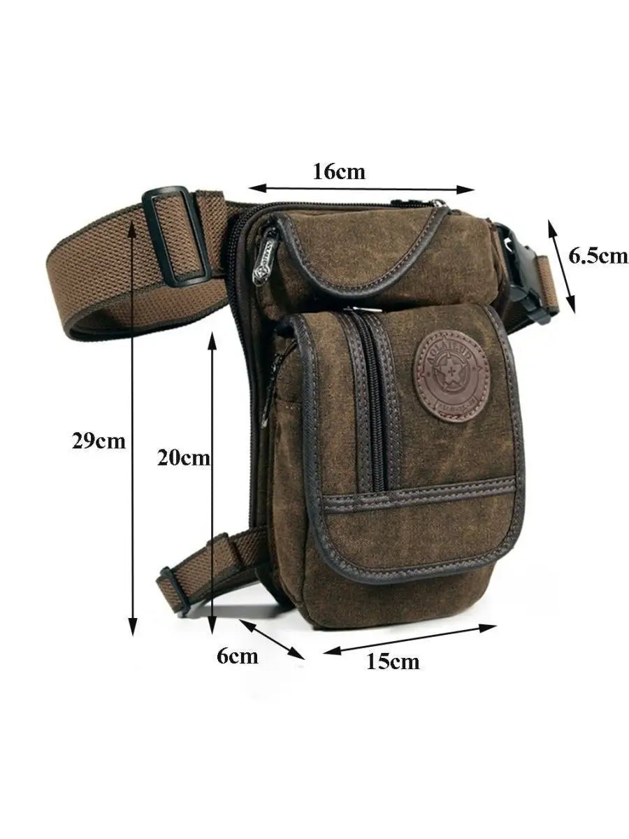 Sacoche de Cuisse Motard Étanche & Pratique - LE PRATIQUE DU MOTARD
