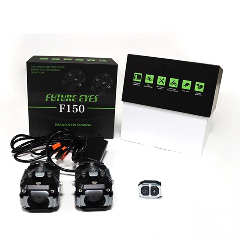 Phare Additionnel moto LED - Intérrupteur Sans fil - LE PRATIQUE DU MOTARD