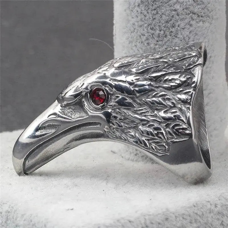 Bague motard tête d'aigle - Le Pratique du Motard
