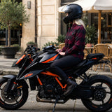 Veste Surchemise Moto Femme à Carreaux — Aramide & Protections CE | VALA™