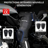 Pantalon Moto Textile imperméable — Protections CE Niveau 2 | SLT06 - LE PRATIQUE DU MOTARD