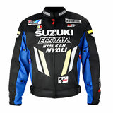 Blouson moto été | Suzuki Bleu et noir - LE PRATIQUE DU MOTARD