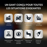 Gants Nitrile Orange Mécanicien 8 Mil – Texture Diamant, Jetables - LE PRATIQUE DU MOTARD